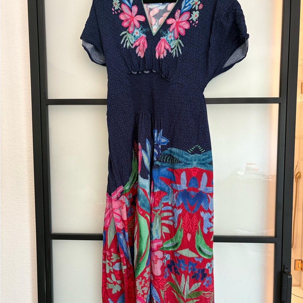 Anthropologie Blank London Tatiana Caftan One Size